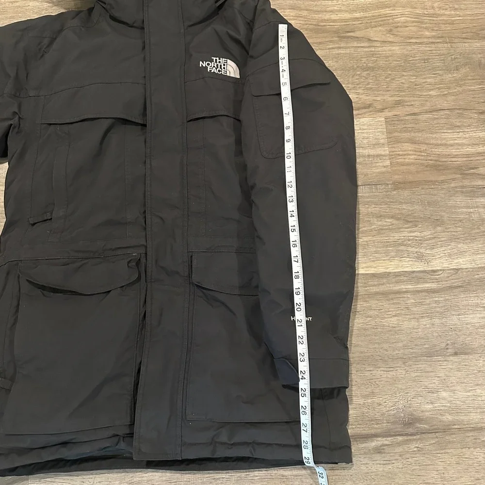 The North Face McMurdo Parka Men's Small Black 550 Down HyVent Winter Coat F12
